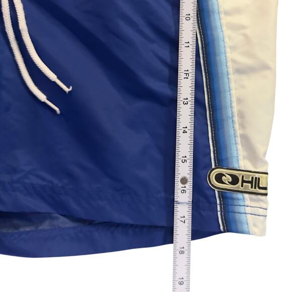 VTG 90s Tommy Hilfiger Board Shorts Swim Trunks Satin‎ Nylon Mesh Liner - Picture 10 of 13